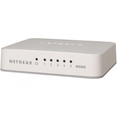 NETGEAR GS205-100PES 5-Port Gigabit