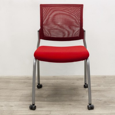 Chaise KLOBER VEO 47 Rouge 