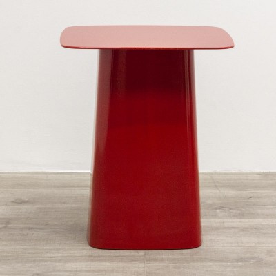 Metal Side Table Vitra L31 Rouge