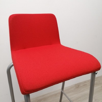 Tabouret Steelcase B-Free Rouge