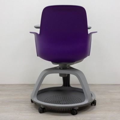 Chaise Steelcase Node Lila