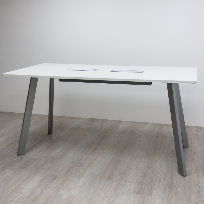 Table haute Steelcase L210 Blanc