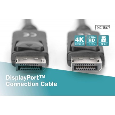 Câble DisplayPort 2m DIGITUS