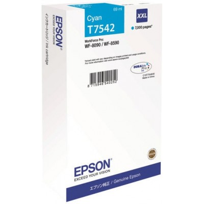 Epson Encre cyan XXL 7000p. T7542
