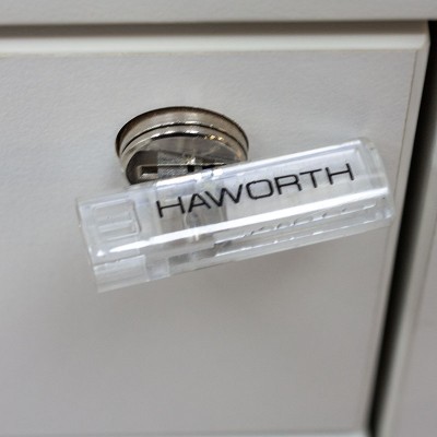 Crédence Haworth L80 Gauche Blanc