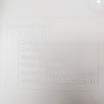 Corbeille de tri Green Office Ego30