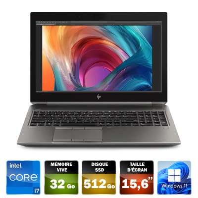 HP ZBook 15 G6 15,6" i7