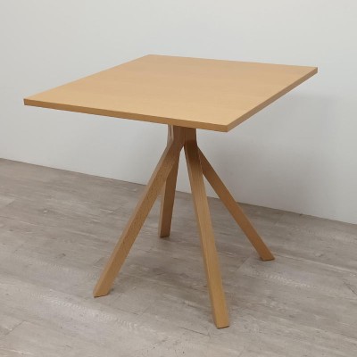 Table carrée L70 en bois 