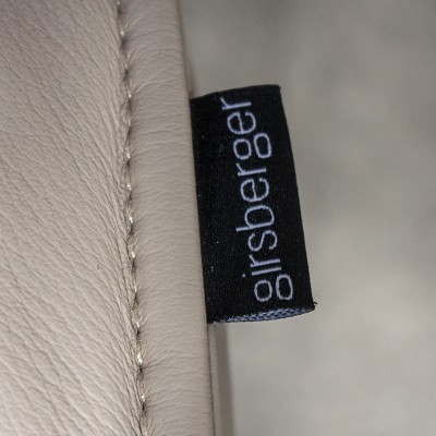 Girsberger Cuir Beige Empilable Girsberger Cuir Beige Empilable