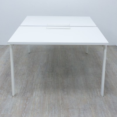 Bench 2 postes Forma 5 L120 Blanc