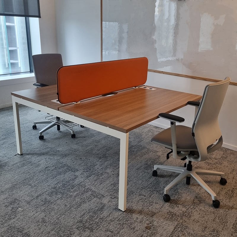 MDD OGI U Bench 2 postes L140 Cacao