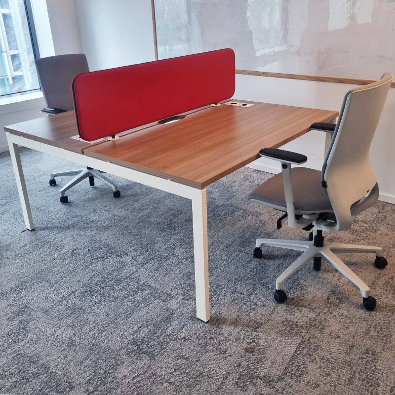 MDD OGI U Bench 2 postes L140 Cacao