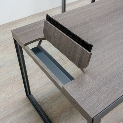 Ensemble bureau retour + caisson