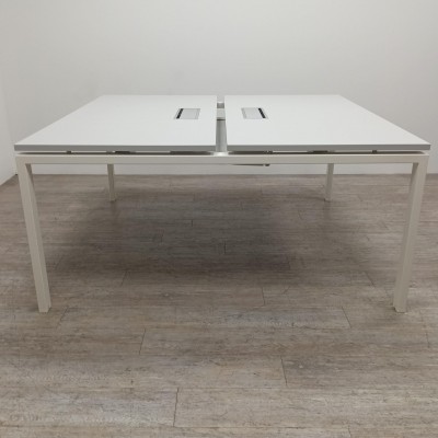 Bench Majencia 2 Postes L160 Gris
