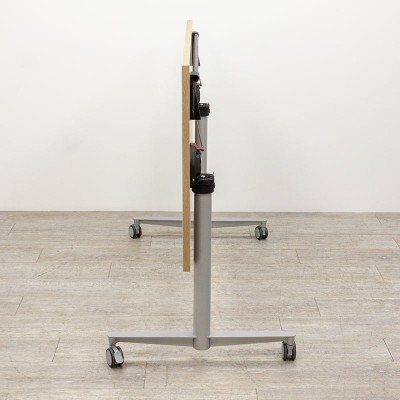 Table abattante L140 Chêne / Gris C