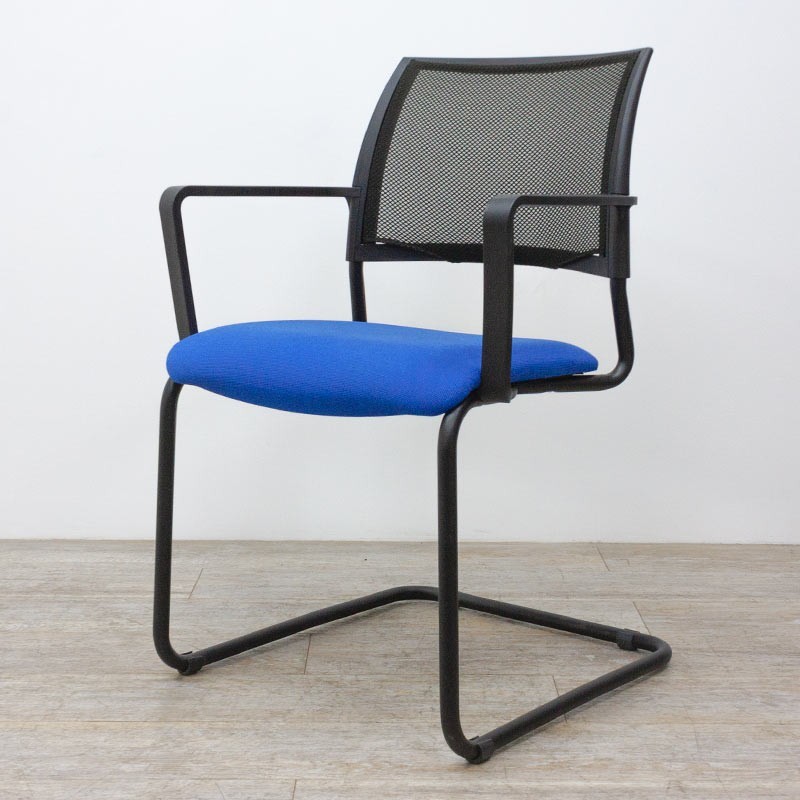 Chaise Majencia Soya Bleu Noir