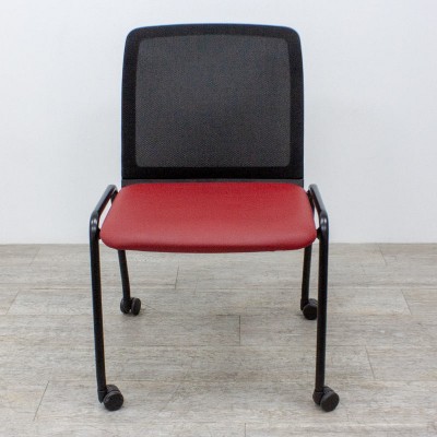 Chaise Haworth Rouge Noir