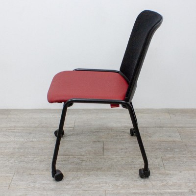 Chaise Haworth Rouge Noir
