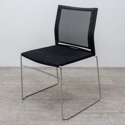 Chaise visiteur Noir