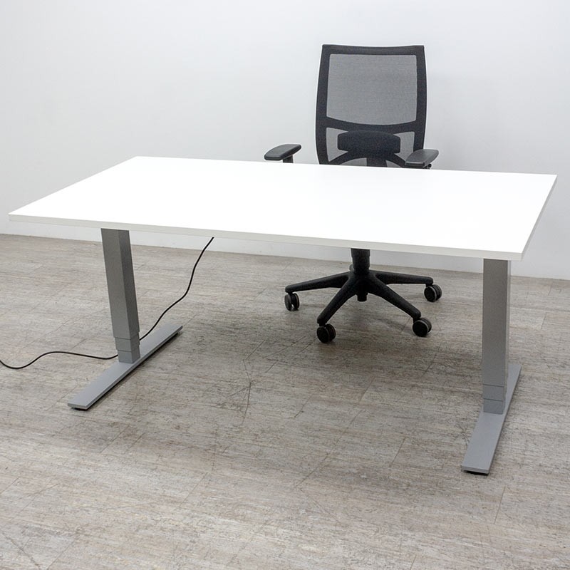 Bureau électrique L160 Blanc