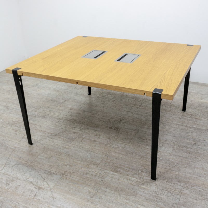 Table Tiptoe L140 Noir/Chêne