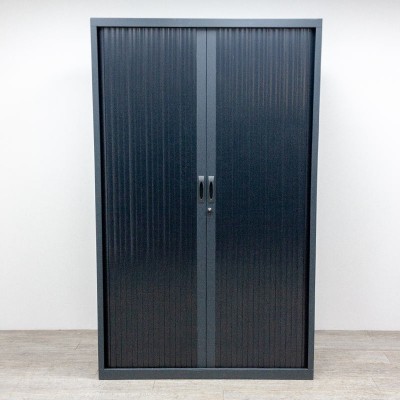 Armoire haute L120 Gris Anth. 2 Ch.