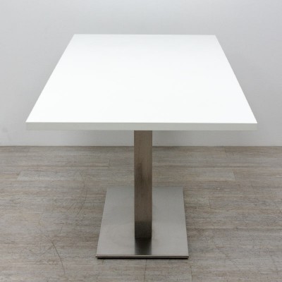 Pedrali Table Inox L160 Blanc
