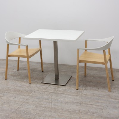 Table de réfectoire L80 Blanc 2nd C