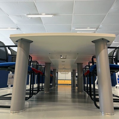 Table de réunion L600 Blanc