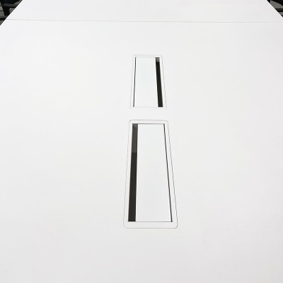 Table de réunion L600 Blanc