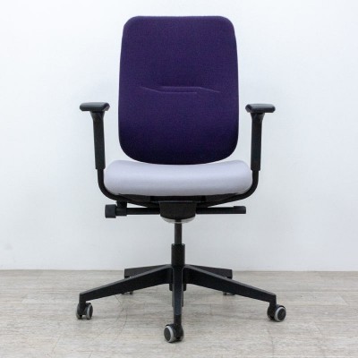 Steelcase Reply Gris / Violet 3D