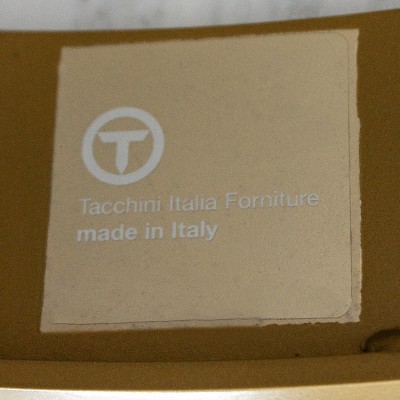 Tacchini table basse Marbre / Doré