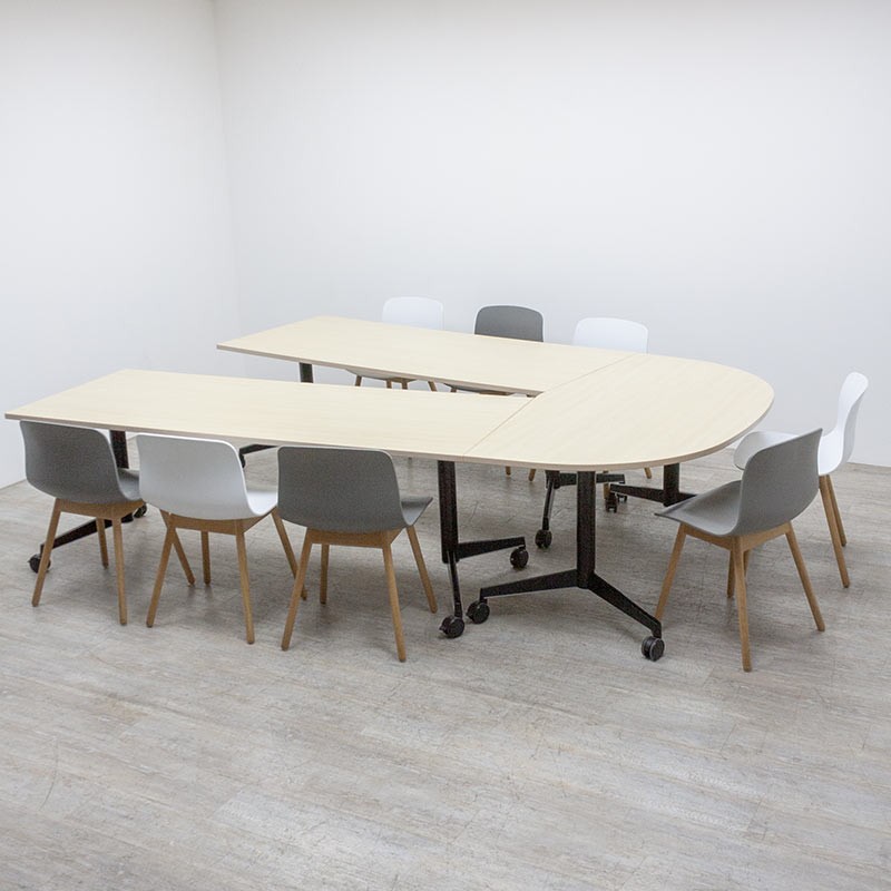 Steelcase table abattante Bouleau