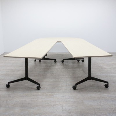 Steelcase table abattante Bouleau