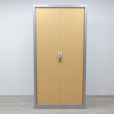 Haworth haute L100 Gris / Merisier