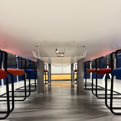 Table de réunion L400 Blanc