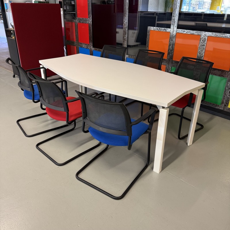 Table Haworth Epure L 200 Blanc