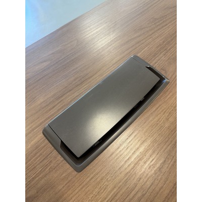 Bureau direction double L380 Noyer