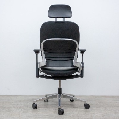 Steelcase Leap V2 similicuir Noir 