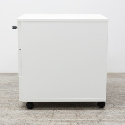 Caisson mobile 3 tiroirs Blanc