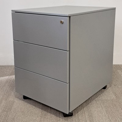 Caisson mobile 3 tiroirs Gris