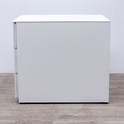 Caisson mobile 3 tiroirs Blanc