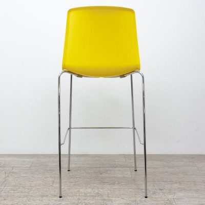 Tabouret Tweet 896 Blanc / Jaune