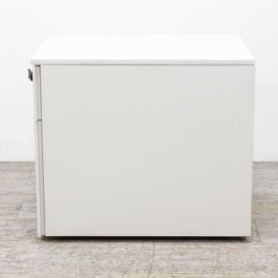 Steelcase caisson 2 tiroirs Blanc