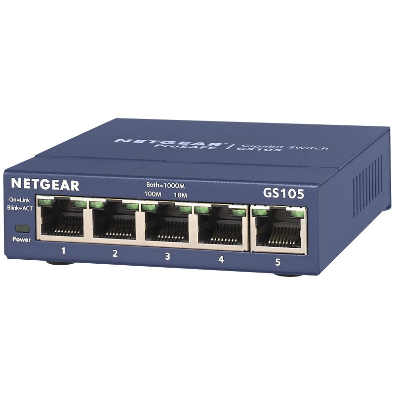 Netgear GS105 Switch 5 ports