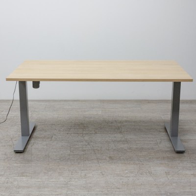 Bureau électrique L160 Chêne / Gris