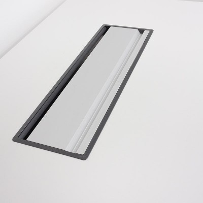Steelcase Table haute L120 Blanc