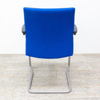 Chaise Haworth Comforto Bleu Noir
