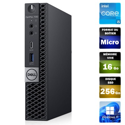 DELL Optiplex reconditionné 7060 MFF i5-8500