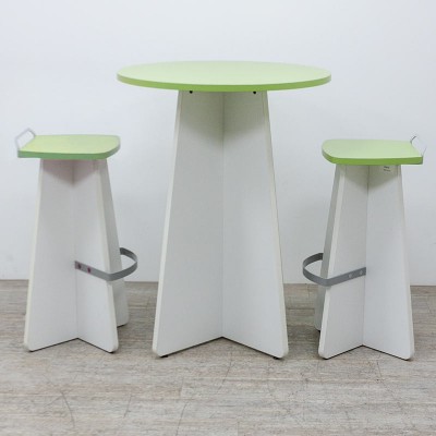 Ensemble Buronomic Vert / Blanc